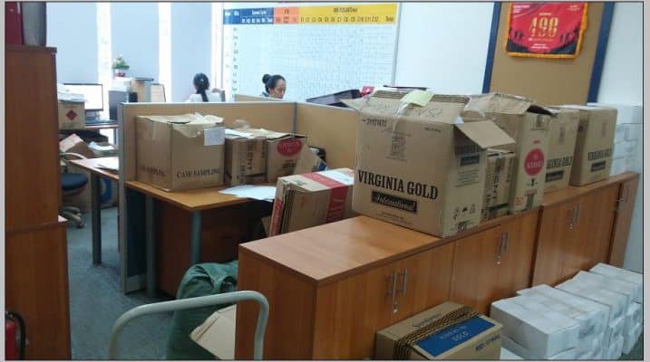 Mua ban thung carton cũ giá rẻ