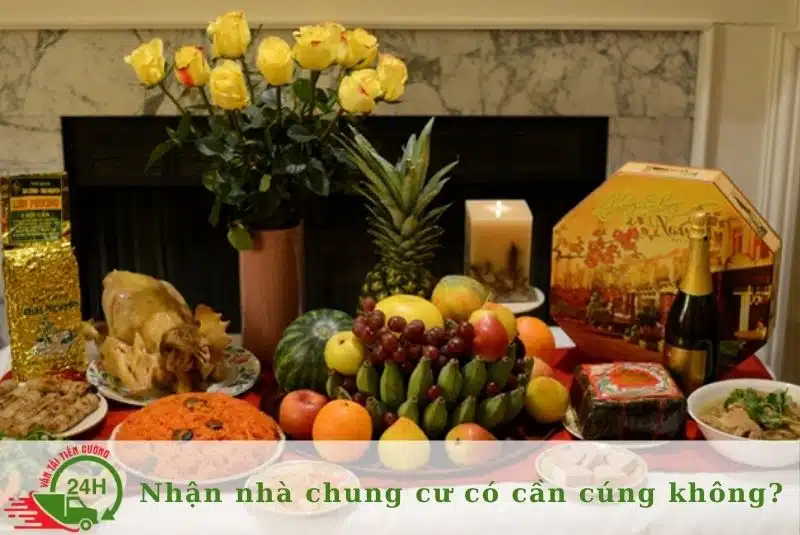Chú ý khi làm lễ cúng nhận nhà chung cư| Nguồn: Internet