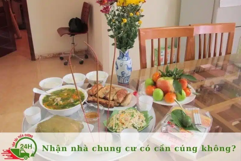 Mâm cúng nhập trạch chung cư| Nguồn: Internet