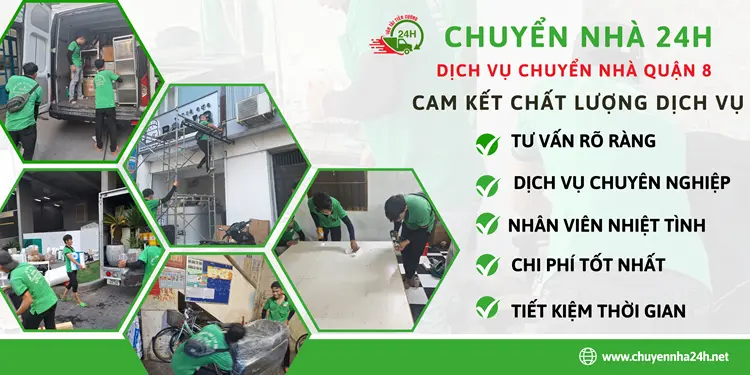 Chuyển Nhà 24H cam kết dịch vụ chuyển nhà uy tín và chất lượng tốt nhất