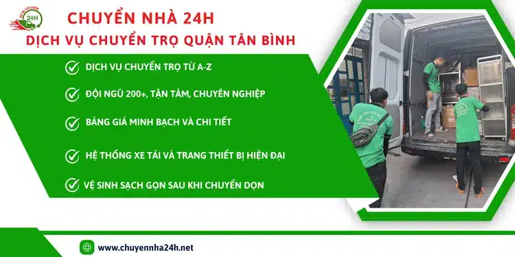 Chuyển Nhà 24H cung cấp dịch vụ tốt nhất, đảm bảo an toàn cho hàng hóa