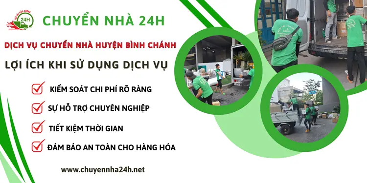 Dịch vụ Chuyển Nhà 24H mang đến những lợi ích tốt nhất, thiết thực nhất cho quý khách hàng 