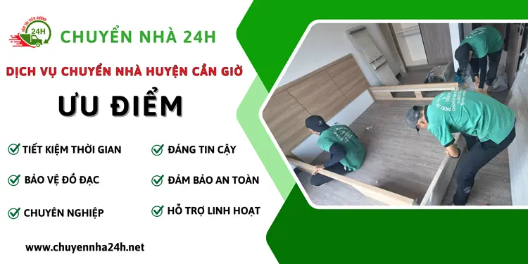 Dịch vụ Chuyển Nhà 24H đem đến những lợi ích thiết thực cho quý khách hàng 