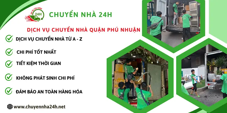 Chuyển Nhà 24H cung cấp dịch vụ chuyển nhà trọn gói giá rẻ với uy tín và đảm bảo an toàn