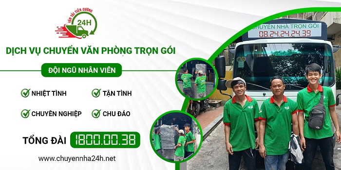 Chuyển Nhà 24H với đội ngũ nhân viên chuyên nghiệp và đảm bảo an toàn cho hàng hóa